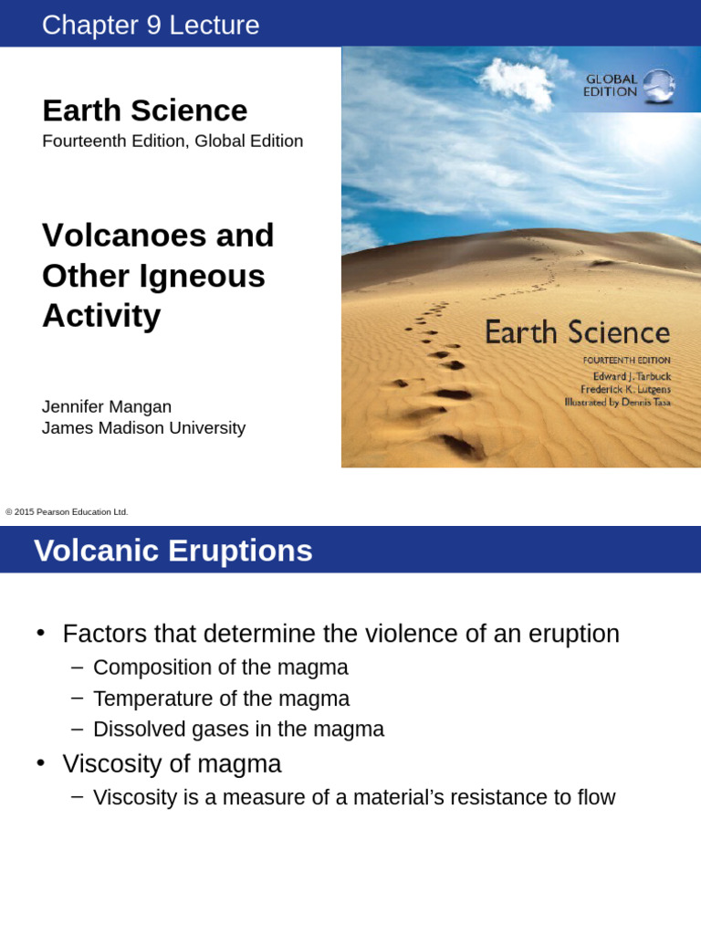 CH09 Volcanoes and Other Igneous Activity | PDF | Magma | Volcano