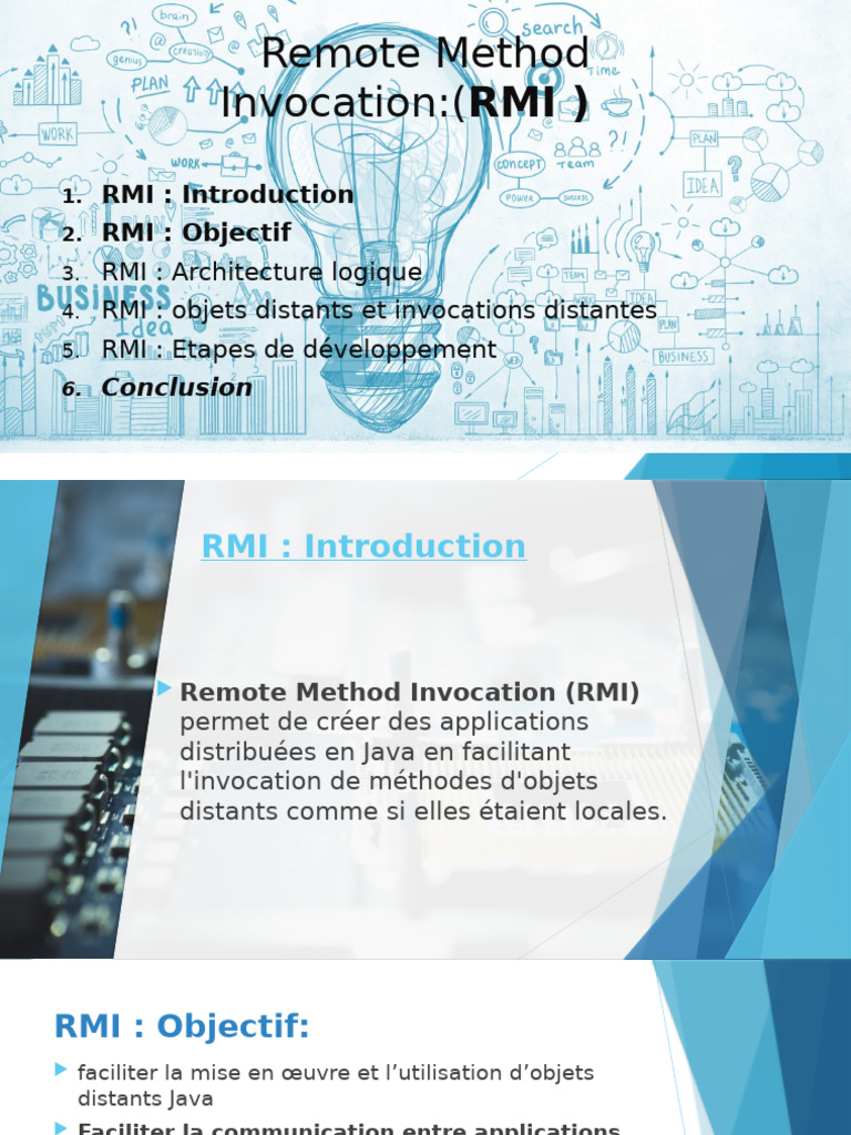 Architecture de RMI en Java | PDF | Java (Langage de programmation ...
