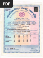 Class 10 DMC Certificate Overview | PDF | Schools