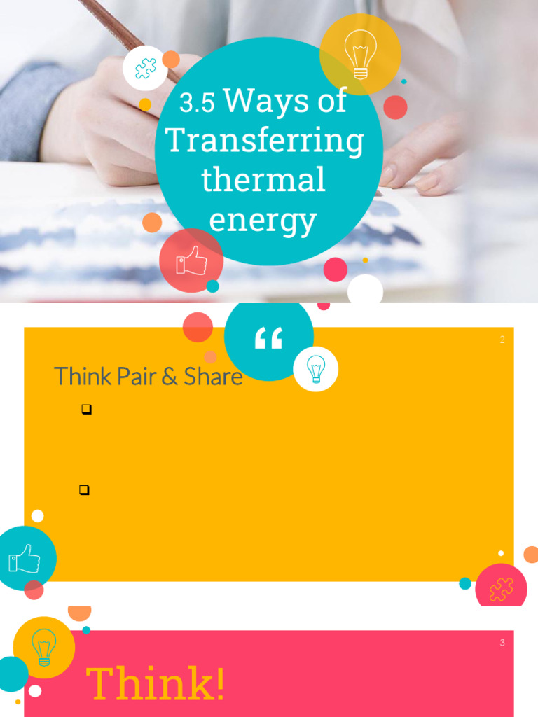 Thermal Energy Transfer Methods Explained | PDF | Thermal Conduction ...
