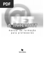 Internet - Manual de Formação para Professores (Texto Editor)
