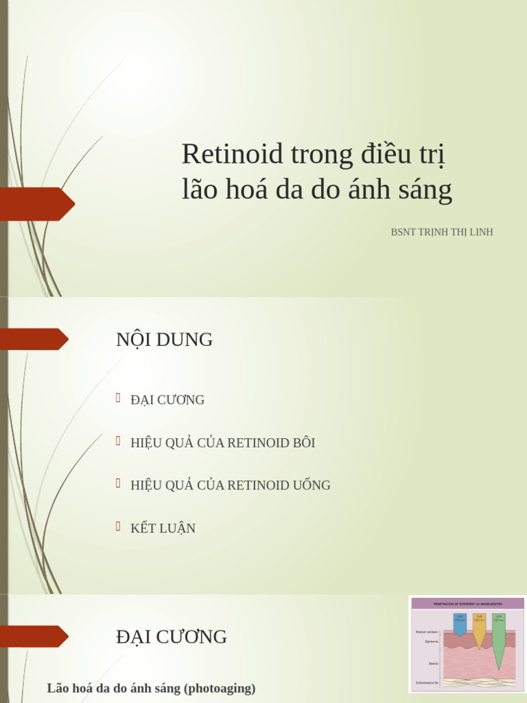 Retinoid Trong Lão Hoá Da | PDF