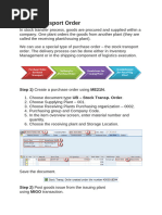 SAP MB1B: Storage Location Transfer Guide | PDF | Computing | Software