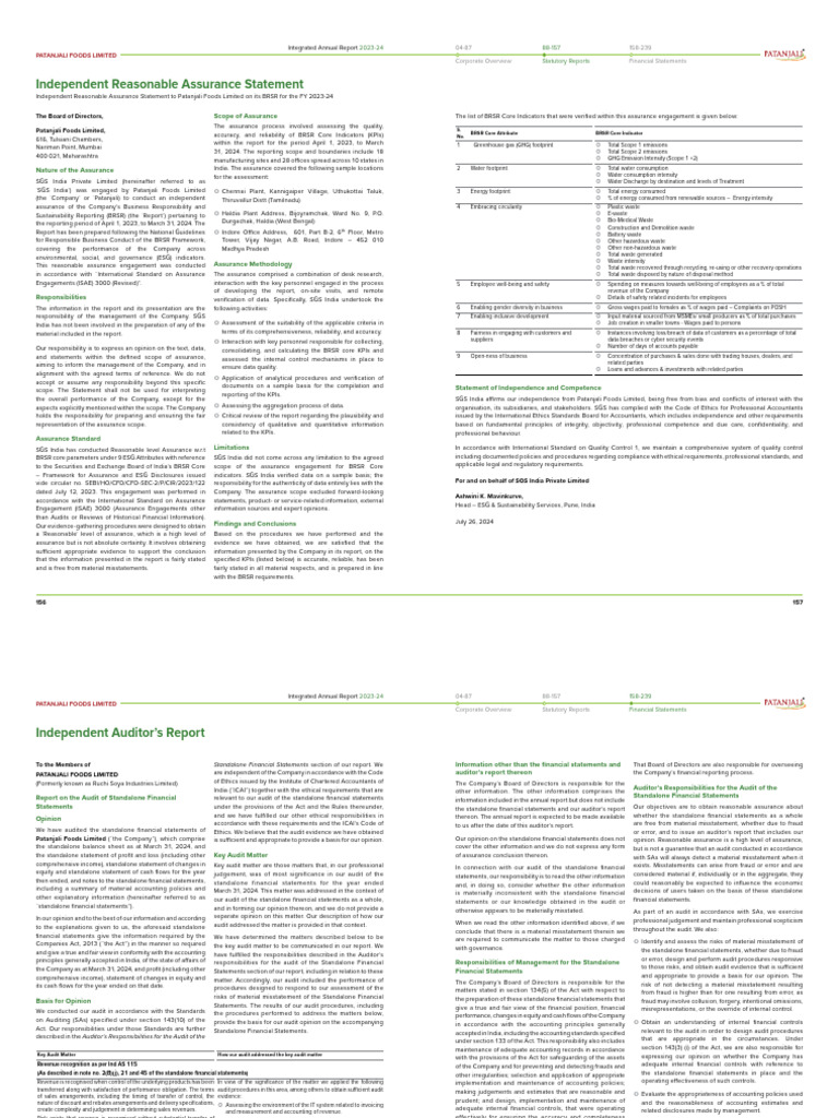 Inv12 Pfl Annual Report 2024 Pdf Audit Going Concern