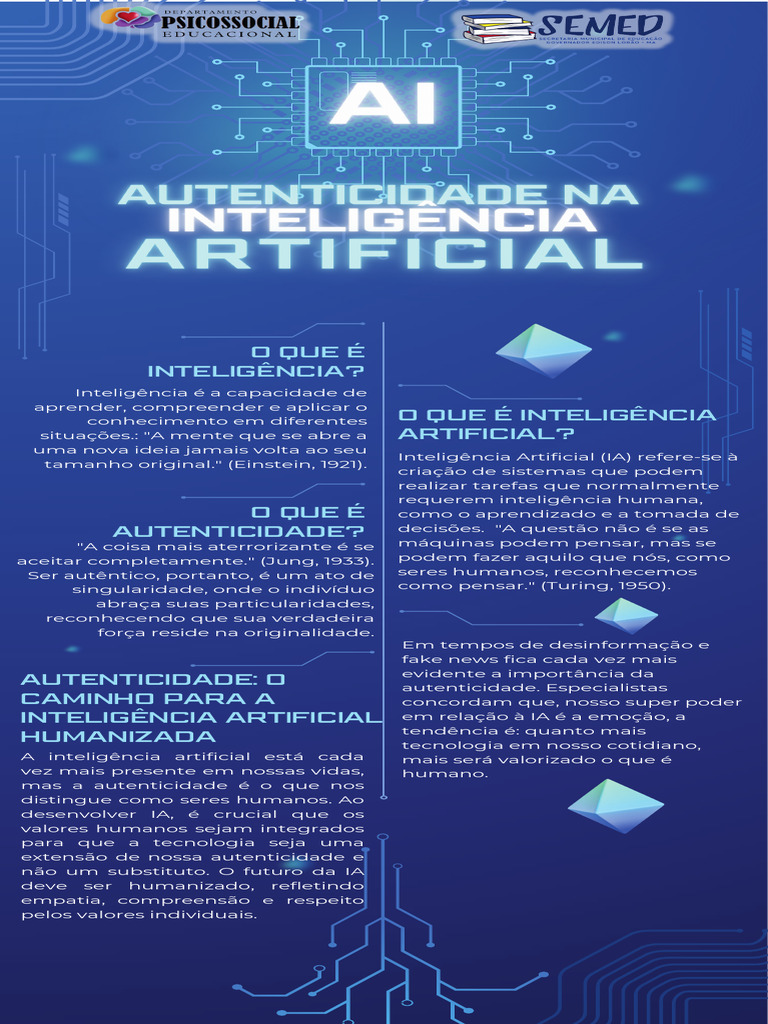 Inteligência e Autenticidade na IA | PDF | Inteligência artificial ...