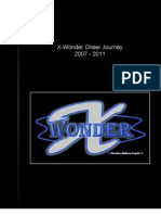 X-Wonder Cheer Journey 2007 - 2011
