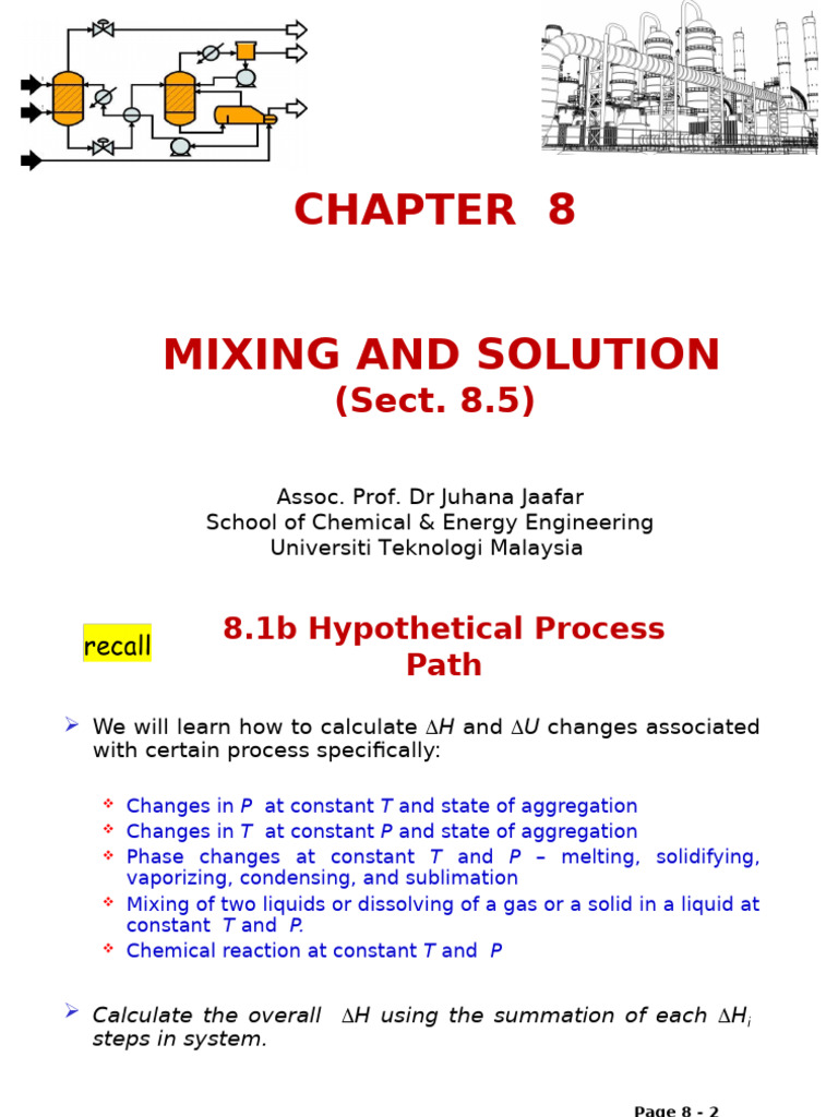 Heat of Mixing and Solution Calculations | PDF | Sodium Hydroxide ...