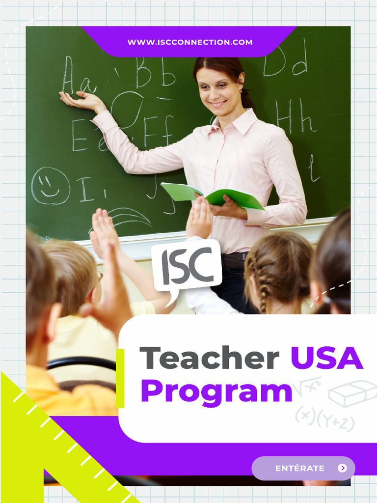 ISC Teacher USA Program 2025 | PDF