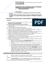 REQUISITOS Categorizacion