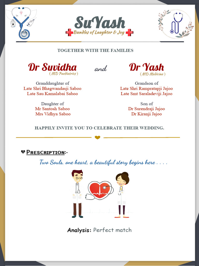 Wedding Prescription | PDF