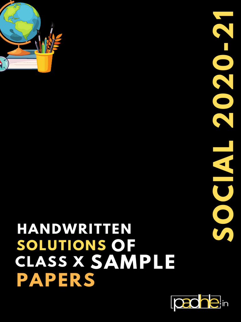 Class X Sample Paper Solutions | PDF