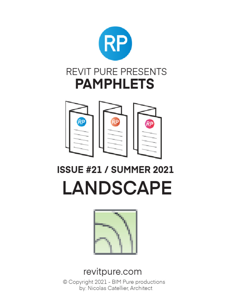 RP Pamphlet21 Lanscape | PDF | Autodesk Revit | Contour Line