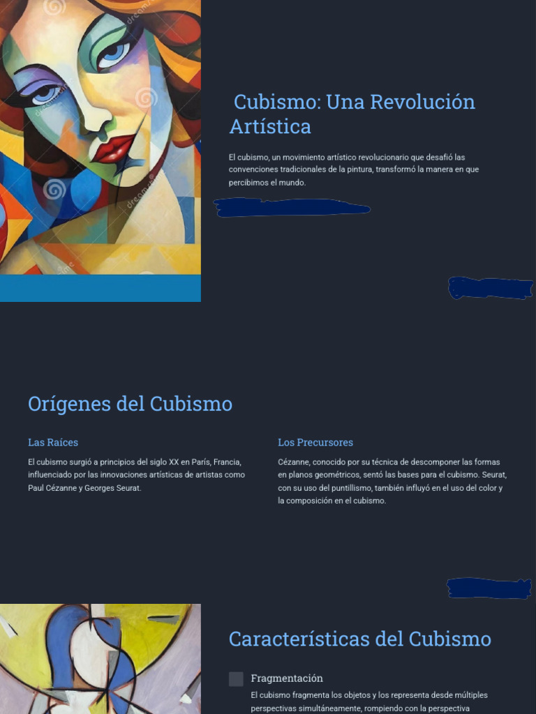 Cubismo Una Revolucion Artistica | PDF | Cubismo | Arte abstracto