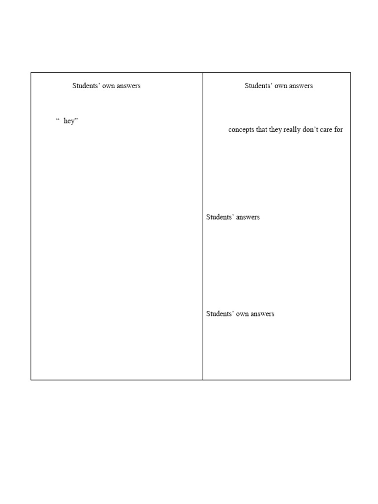 Grade 8 Answer Key Overview | PDF | Bullying
