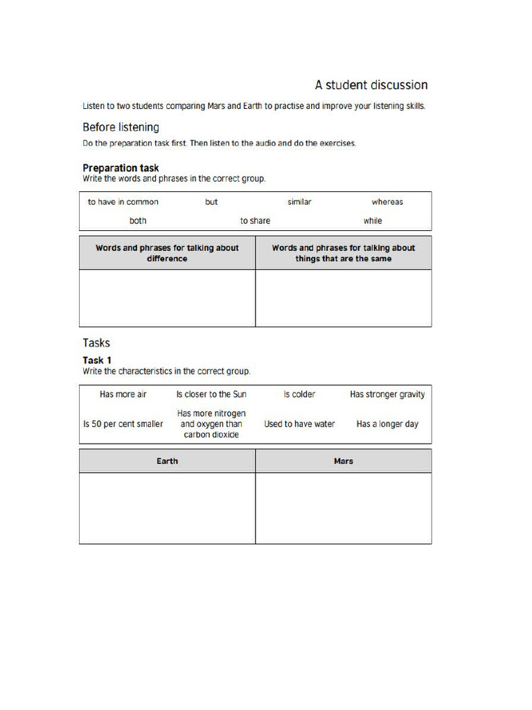 A Student Discussion | PDF