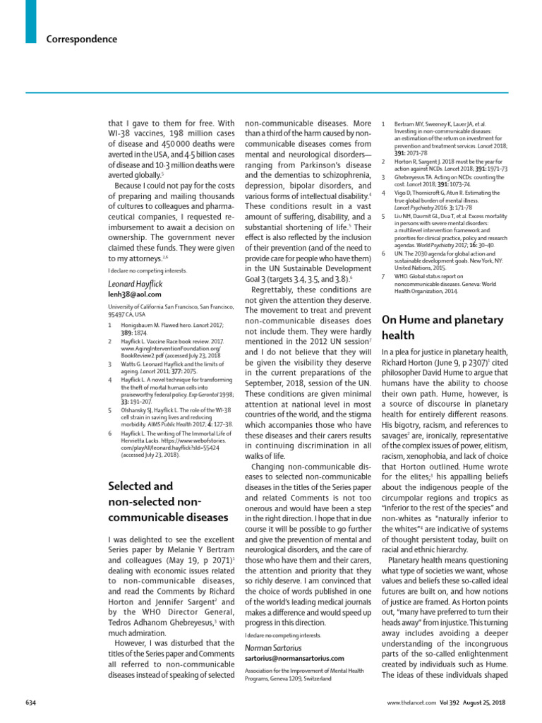 Addressing Non-Communicable Diseases | PDF | Non Communicable Disease ...