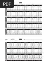 1st Level Practice Sheet