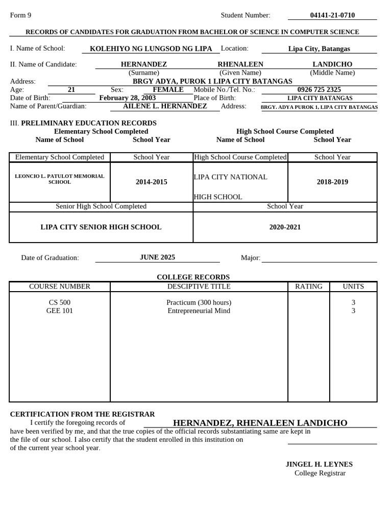 Copy3 Applicationformfor Grad 3 | PDF