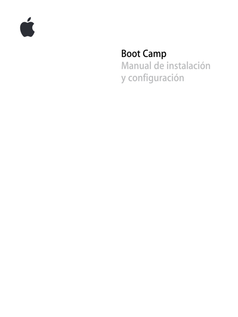 Guía de Instalación de Boot Camp en Mac PDF Arranque