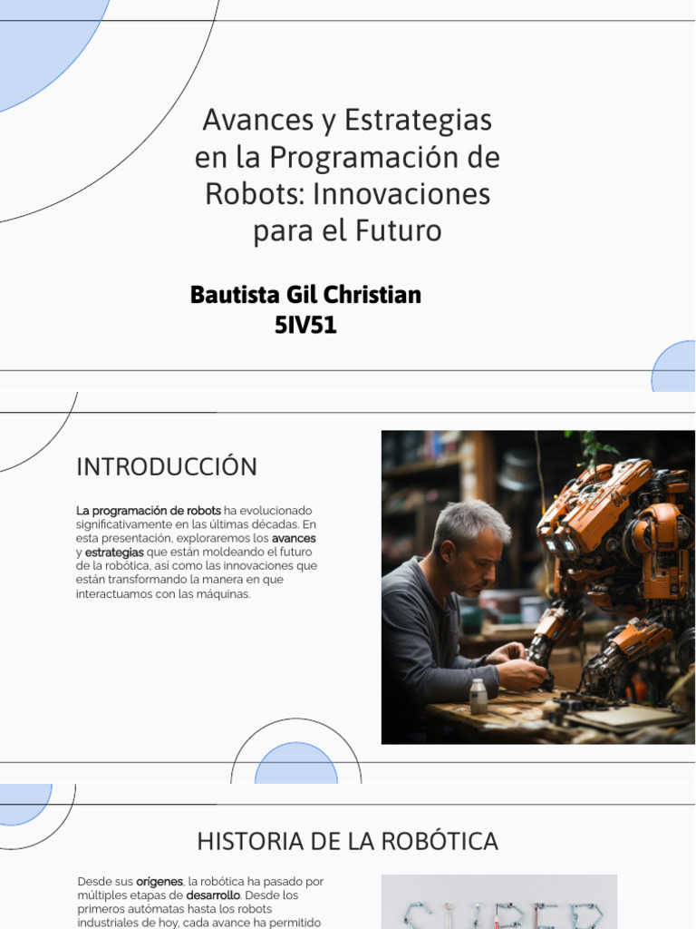 Estrategias en Programación Robótica | PDF | Robot | Robótica