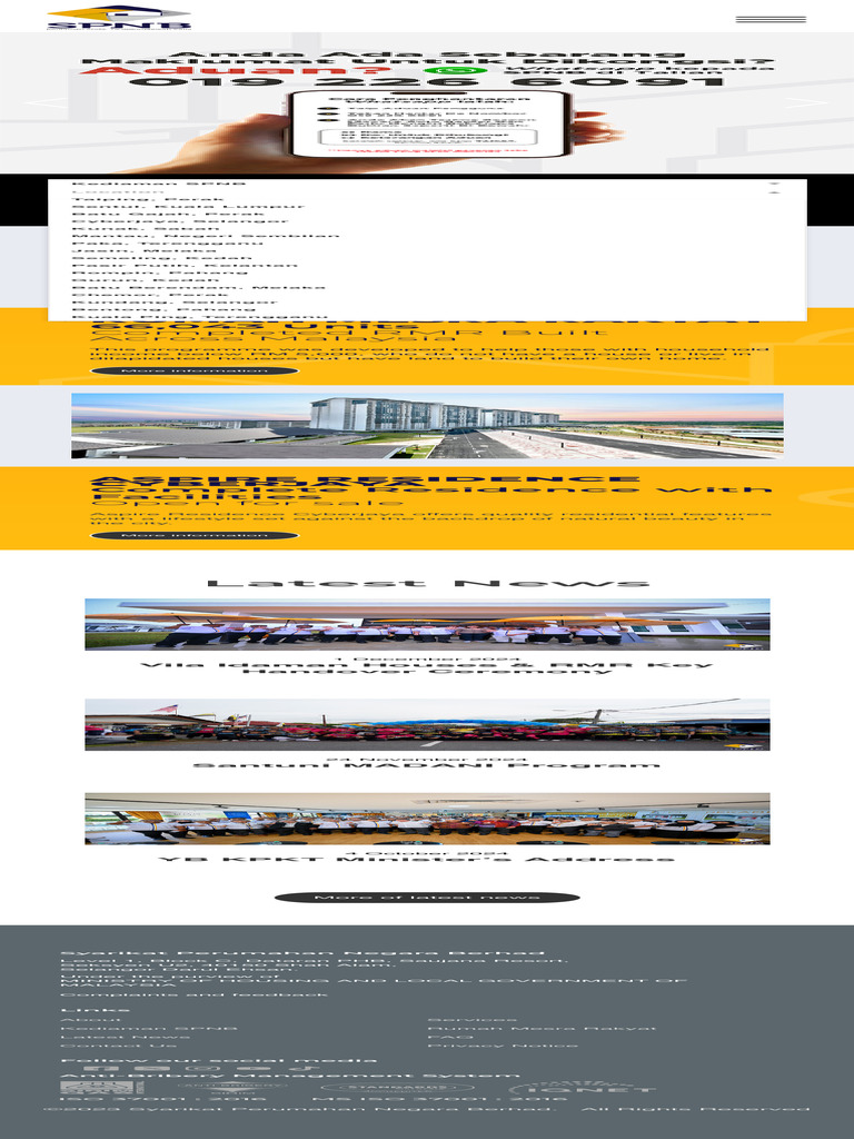 SPNB - Syarikat Perumahan Negara Berhad | PDF