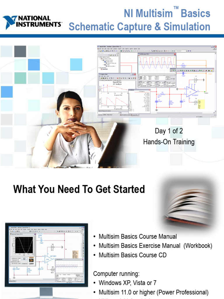 NI Multisim Basics Training Overview | PDF | Spice | Databases