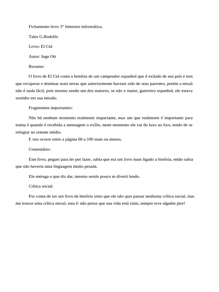 El Cid | PDF