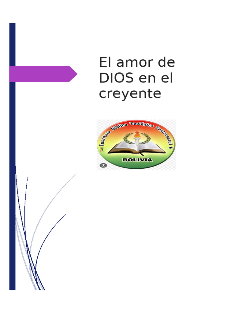 Amor de Dios y su Transformación en Creyentes | PDF | Amor | Dios