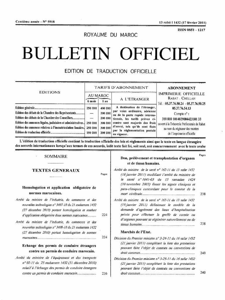 BO 5918 FR | PDF