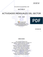 Calendario Sectorial 2008 2009