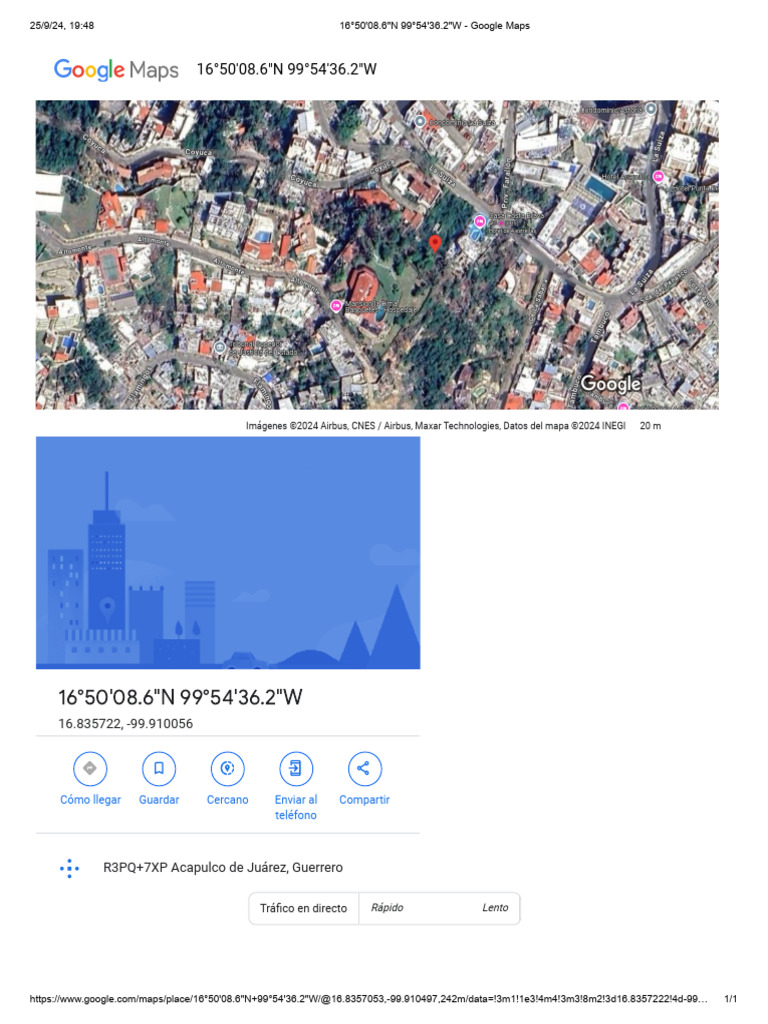 16°50'08.6 - N 99°54'36.2 - W - Satelite | PDF