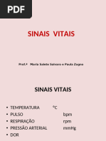 Termos Técnicos de Sinais Vitais | PDF