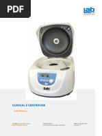 642E Centrifuge Operator's Manual | PDF | Centrifuge | Switch