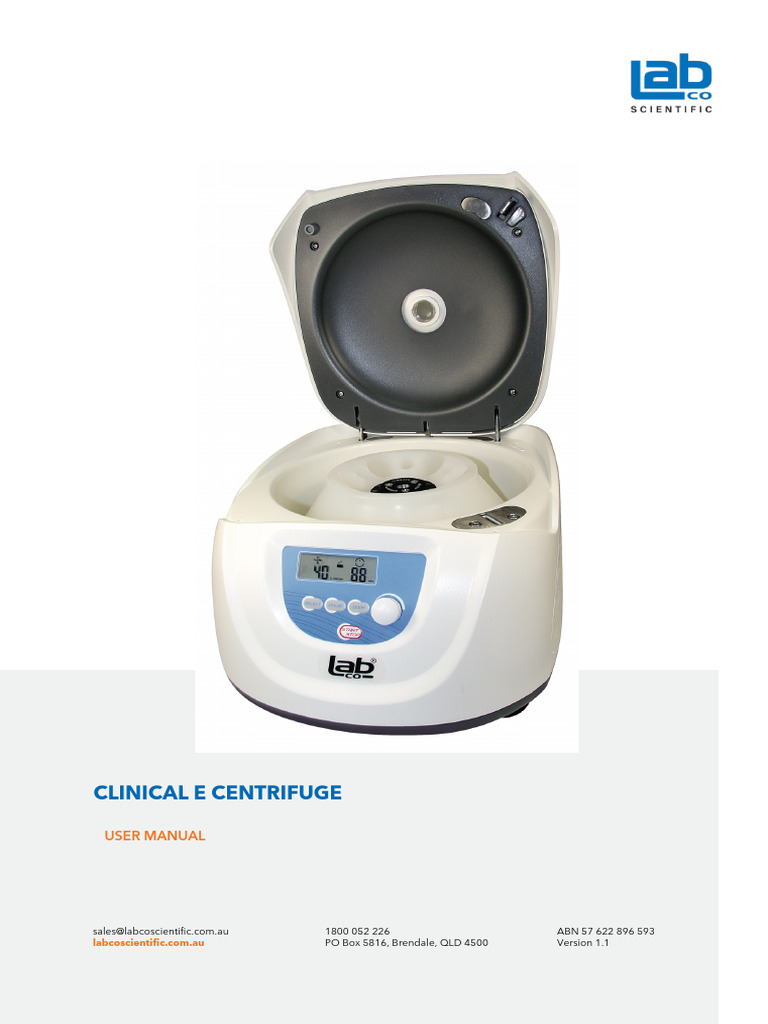 Eppendorf Centrifuge Error 3 Guide | PDF | Centrifuge