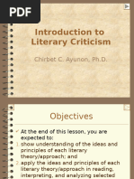 Approaches To Literary Criticism | PDF | Criticism | Narrative