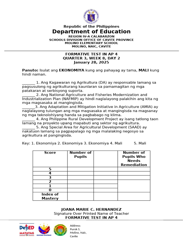Q3 Week8 Ap4 | PDF