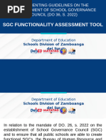 SGB Functionality Assessment Tool | PDF | Government