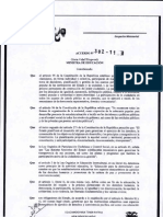 Acuerdo Ministerial Nº382-11