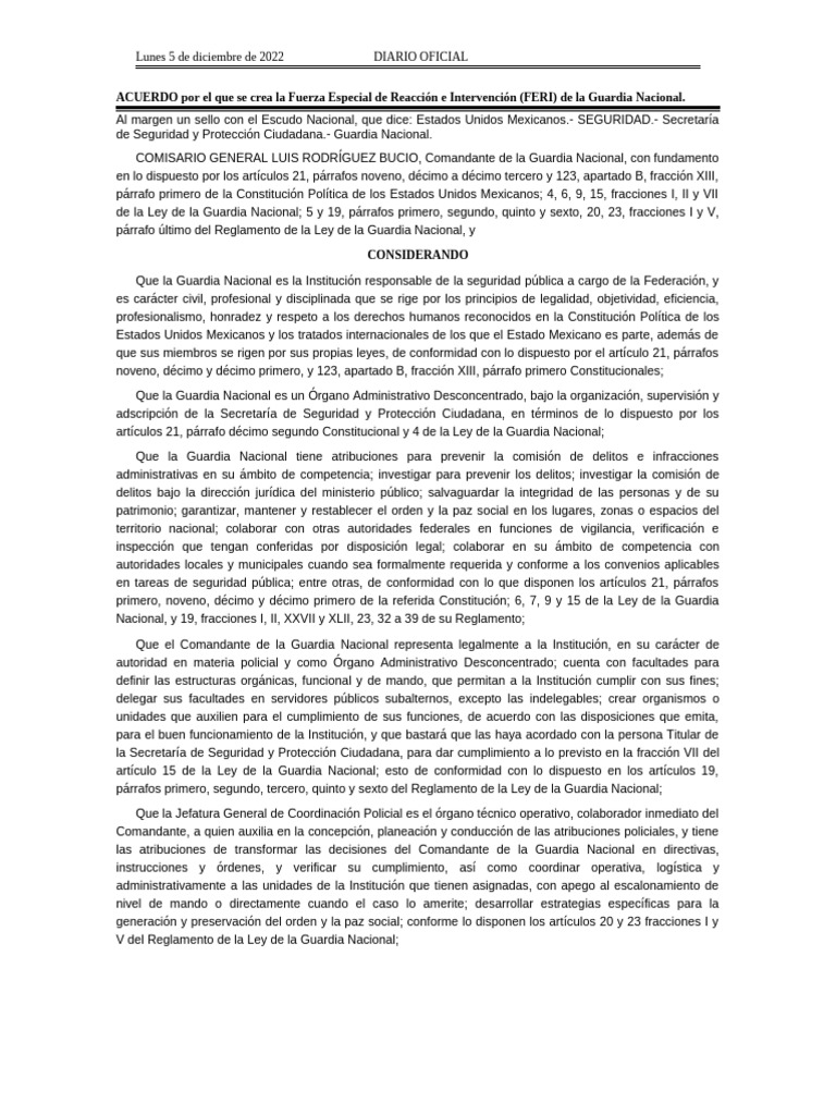 2022 12 05 MAT Seguridad 7 C | PDF | Policía | Gobierno