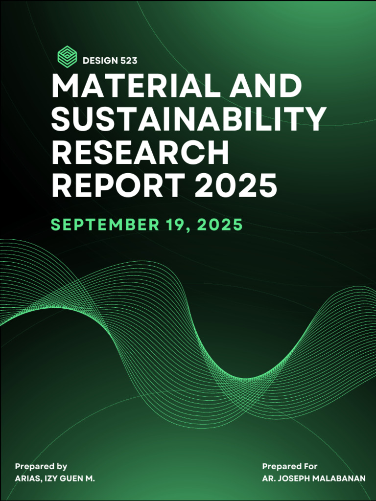 Material and Sustainability Research | PDF | Building Insulation ...