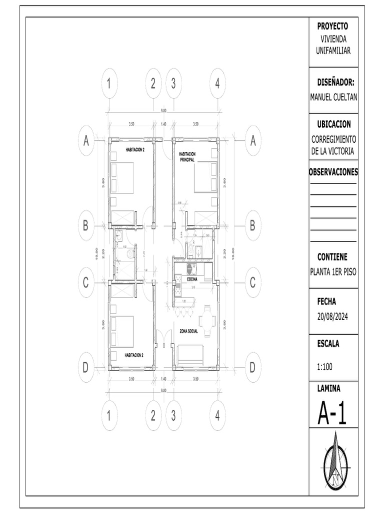 Proyecto de Vivienda | PDF
