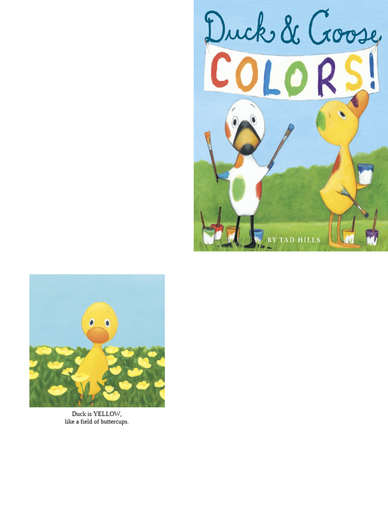 Duck Goose Colors BKLT | PDF