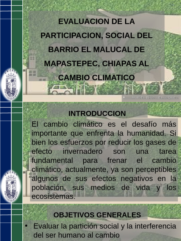 Evaluacion de La Participacion, Social Del Barrio El Maucal | PDF