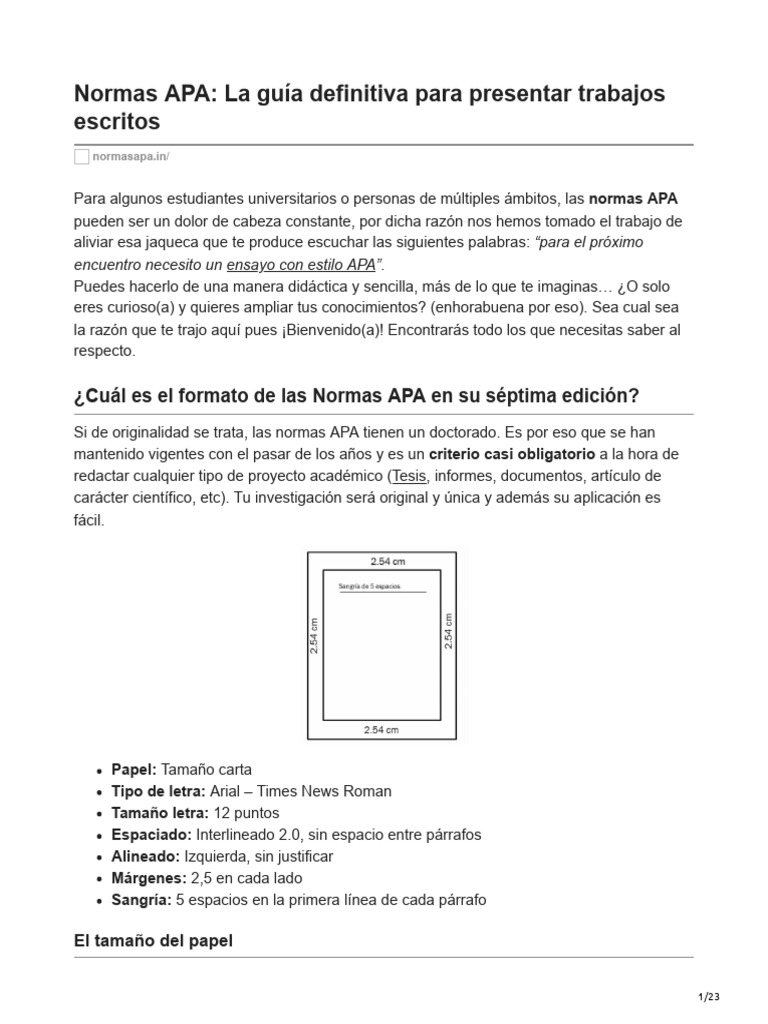 8 normasapa.in-Normas APA La guía definitiva para presentar trabajos ...