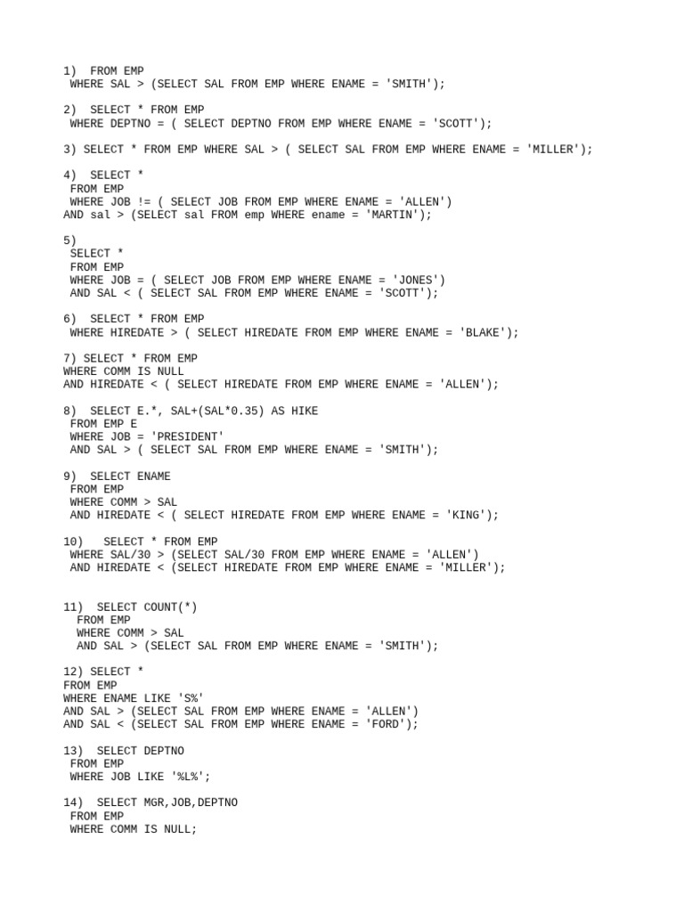 Subqueary pdf
