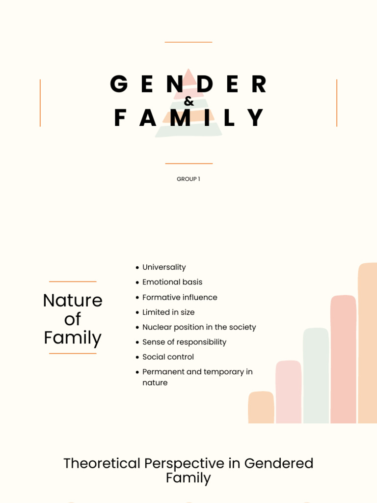 Group 1 Gender and Family | PDF | Gender | Gender Studies