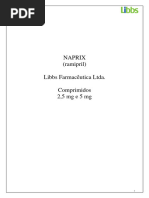 Bula do Naprix A: Indicações e Composição | PDF | Coração | Hipertensão