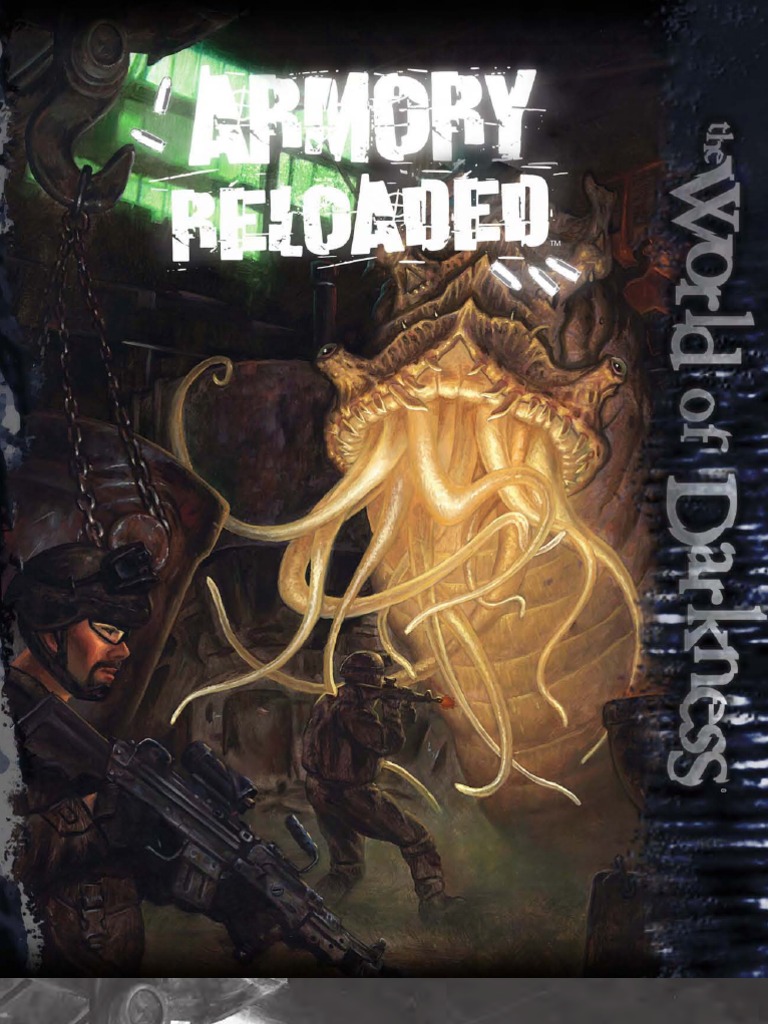 World of Darkness Armory Reloaded PDF Werewolves Horror Films picture image