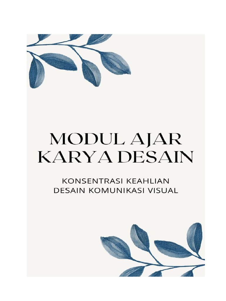Modul Ajar Desain Komunikasi Visual XI | PDF