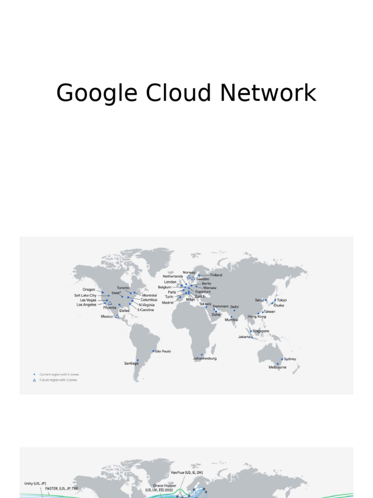 Google Cloud Network | PDF